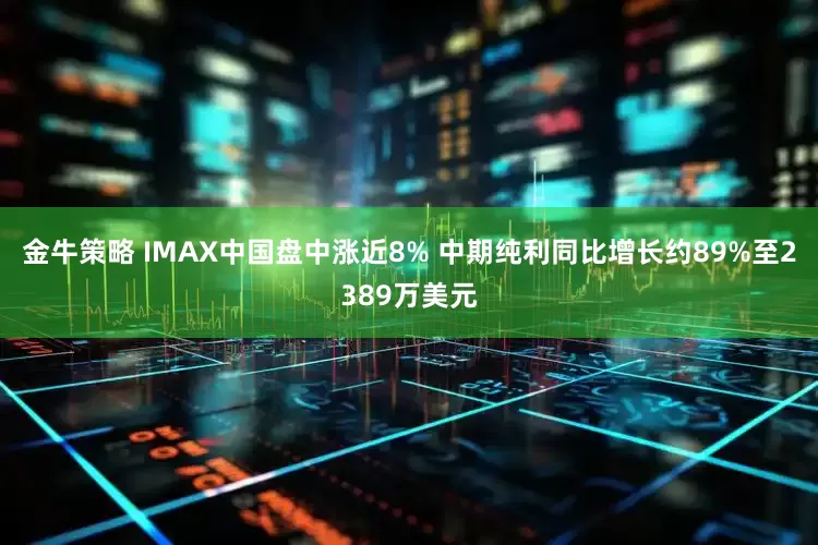 金牛策略 IMAX中国盘中涨近8% 中期纯利同比增长约89%至2389万美元